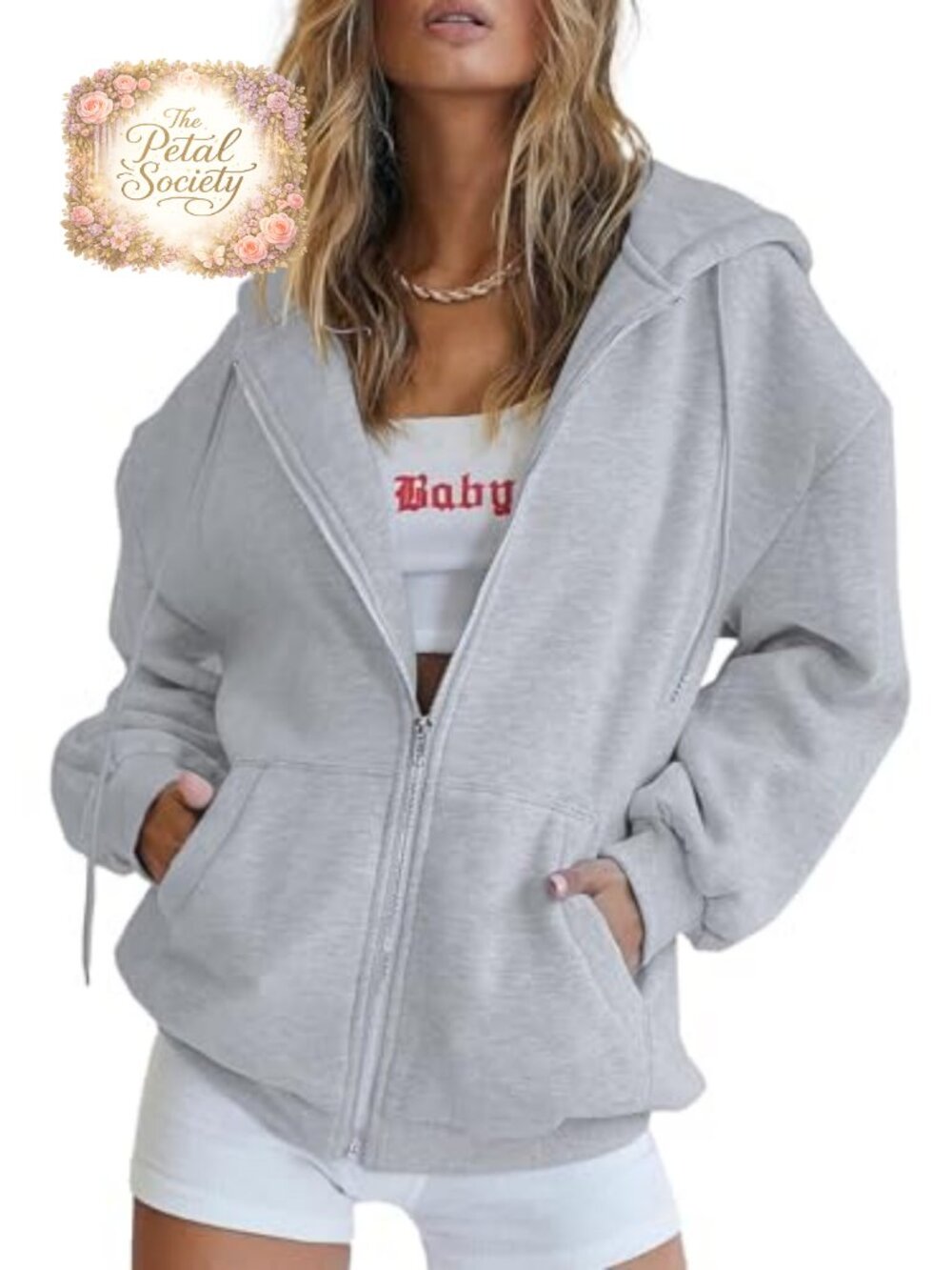 PRETTYGARDEN Women's Zip Up Fleece Lined Hoodie Sweatshirt Casual